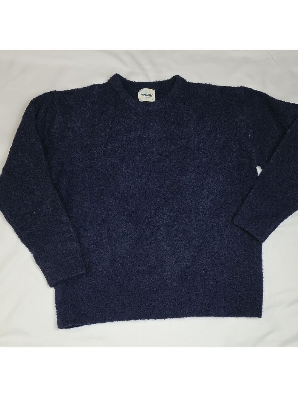 Men's Navy Crewneck Sweater Large